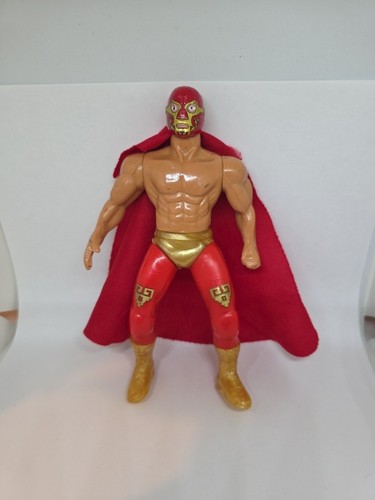 Wrestling action figure red - action,