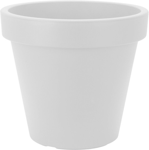 White large plant pot - large,