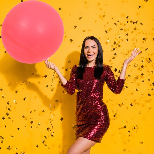 Red inch weather balloon - weather,