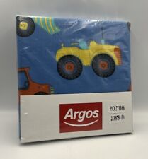 Kids Single Tractor Duvet Set Quality Cotton Quilt Cover & Pillow Case Bedding