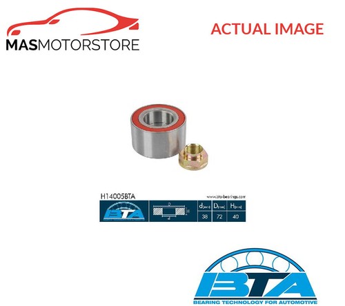 Wheel bearing kit - bearing, front