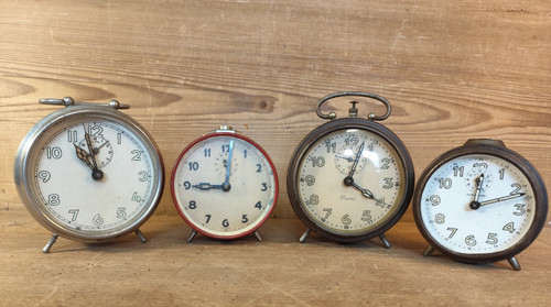 Old alarm clocks 1930 - clocks, 1930/40