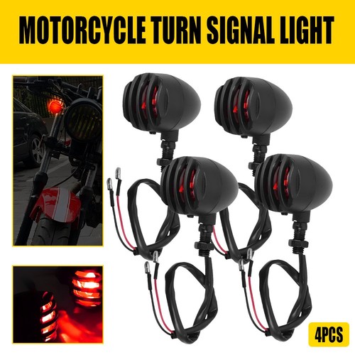 4pcs motorcycle red - 4pcs, turn