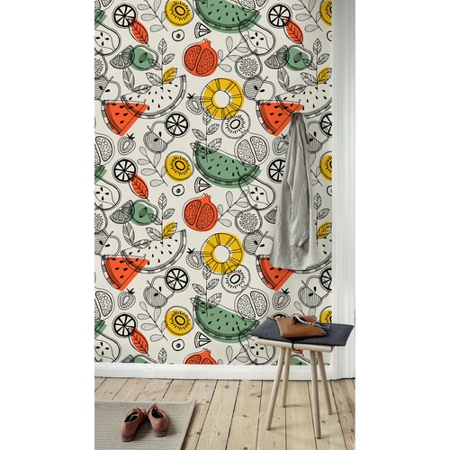 Fruit contours nursery - fruit, |