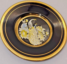 Chokin Plate Japan 24K Gold