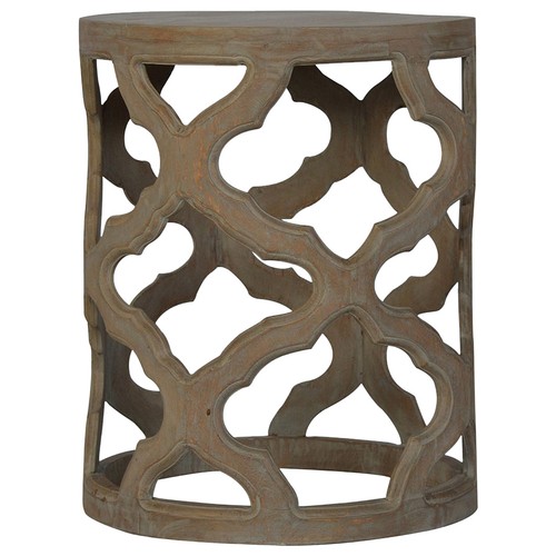 Art deco grey floral - art, side
