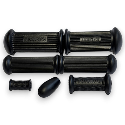 Triumph t160 footrest rubber - t160,