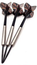 Smooth Tungsten Darts Set 90% Barrels 19g + Dart Stems + Falcon Dart Flights