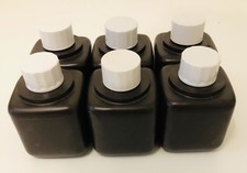 Paterson Chemistry Storage - Set of 6 250ml Bottles - Darkroom