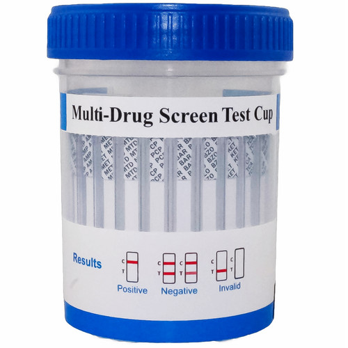 Drug test cup - 13-in-1,