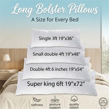Long Bolster Pillow with Free