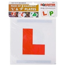 2 MAGNETIC L PLATES SECURE