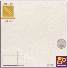 Outdoor Porcelain 600x900 600x600 Paving Slab 20mm Exterior Tiles | Grey White