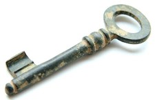 True Antique Bronze Skeleton Key (FR-22-02)