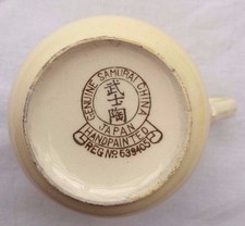 Genuine Samurai China, Japan - Cup & Saucer