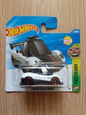 Hot Wheels 2026-Pagani Zonda Cinque Tooned-White-Exoticars-New Sealed