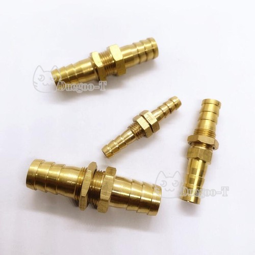 Brass bulkhead fitting barb - brass,