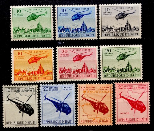Haiti 1955 postal tax - postal, stamps
