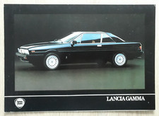 Lancia Gamma Range Brochure c.1983 - Berline Coupe