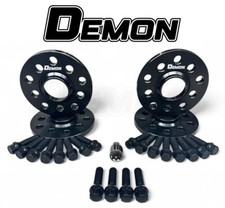 D 2x15mm+2x20mm Black Alloy