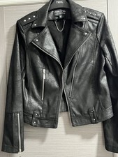 Frank Lyman Black Faux Leather