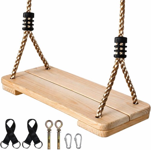 Wood tree swing seat wooden - tree,