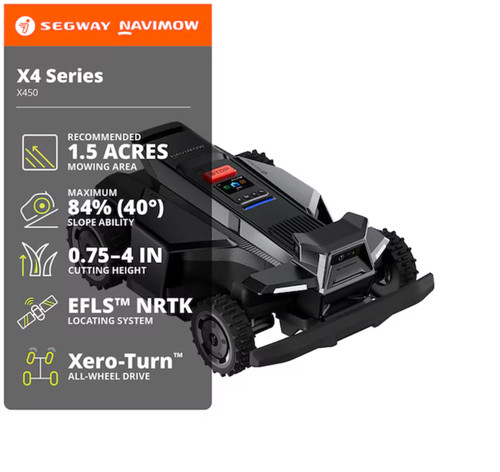 Segway navimow x450 robot lawn - x450,