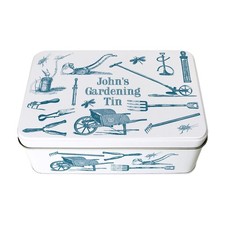 Personalised Gardening Tin -