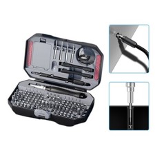Metal Ratchet Screwdriver Set ABS Material Case For Bikes Precision Bits