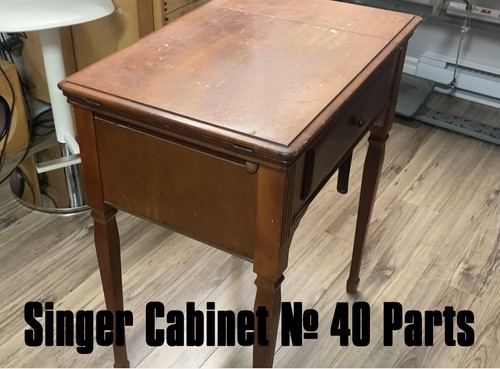 Vintage 1956 singer - singer, cabinet