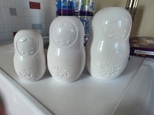 Russian Doll Kitchen Set White