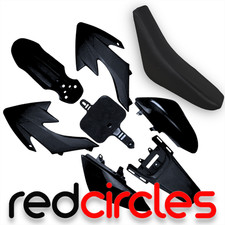 BLACK CRF50 PIT BIKE FAIRING