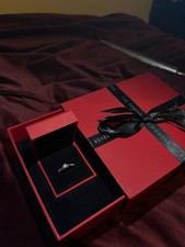 Engagement Ring The Forever Diamond 18ct White Gold Solitaire 0.33ct Diamond