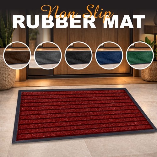 Non slip rubber door mats - slip,
