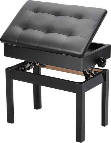 Piano stool height adjustable