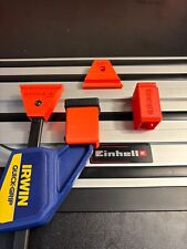Irwin Quick Grip Clamp Adaptor to fit Einhell Guide Rail with Riser block-Pair 2
