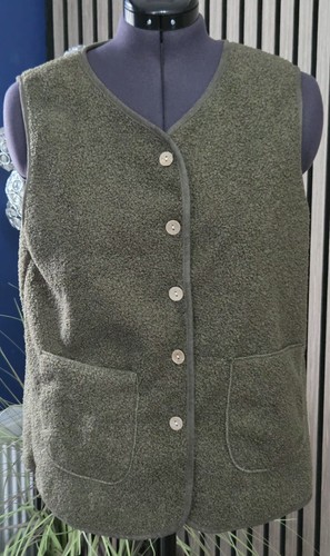Ladies textured gilet size - gilet,
