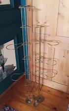 Vintage mid century gold brass