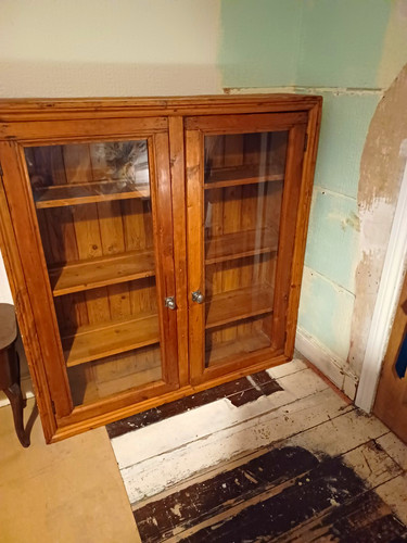 Antique pine glazed - antique, dresser