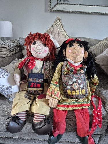 Rose and jim plush rag - jim,