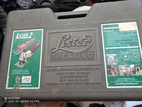Electric hand shears - hand, -sheep