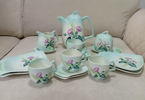 Vtg carlton ware tea set - ware,