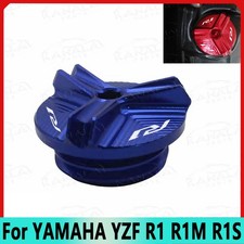 New For YAMAHA YZF R1 R1M R1S CNC Oil Filler Cap Engine Plug Cover Accessories