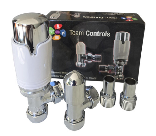 Angled thermostatic radiator - thermostatic,