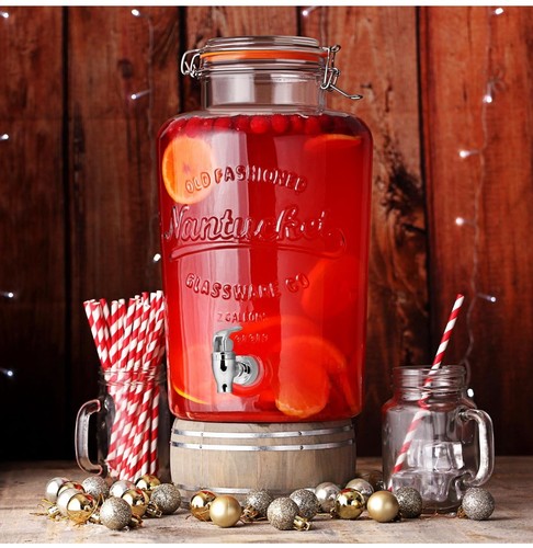 Glass drinks dispenser - glass,