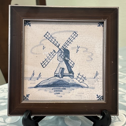 Vintage dutch tile hand - vintage,