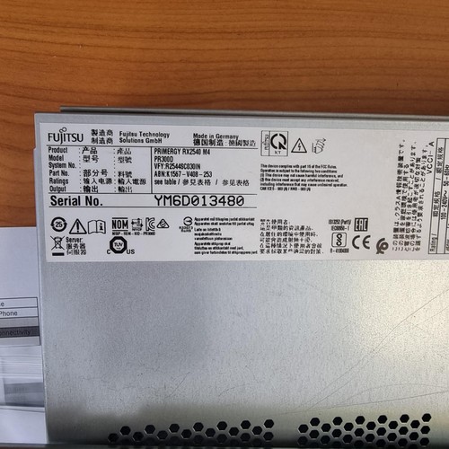 Fujitsu primergy rx2540 - rx2540, m4