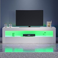 Modern 120cm White TV Stand