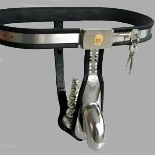 Male stainless steel chastity - male,