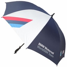 BMW Motorrad WorldSBK Team/ M Stripes Large 44 Inch 8 Rib Metal Shaft Umbrella